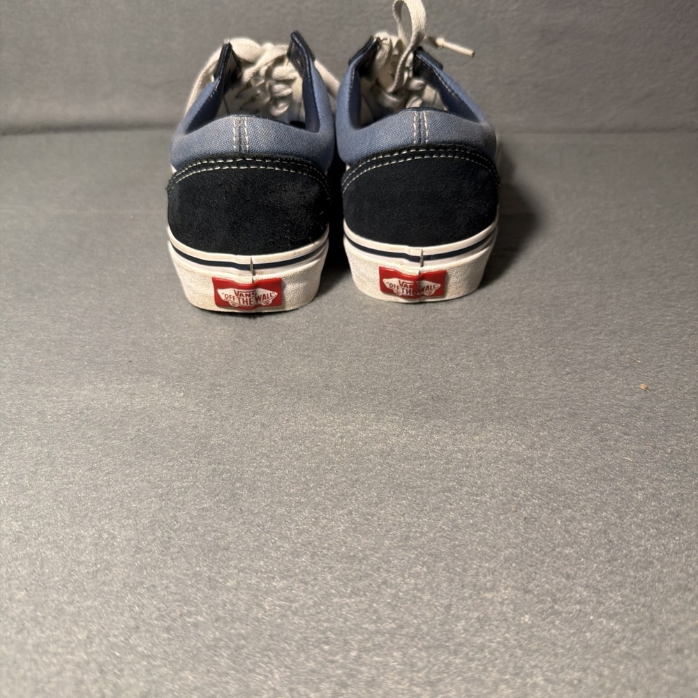 Vans Off The Wall Unisex Blue-Black Suede Sneaker Men 6 Women 7.5 Shoe 500714 - Picture 5 of 7